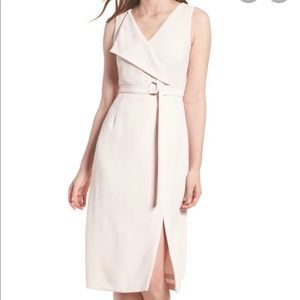 Adrianna Papell Cam Belted Midi Dress